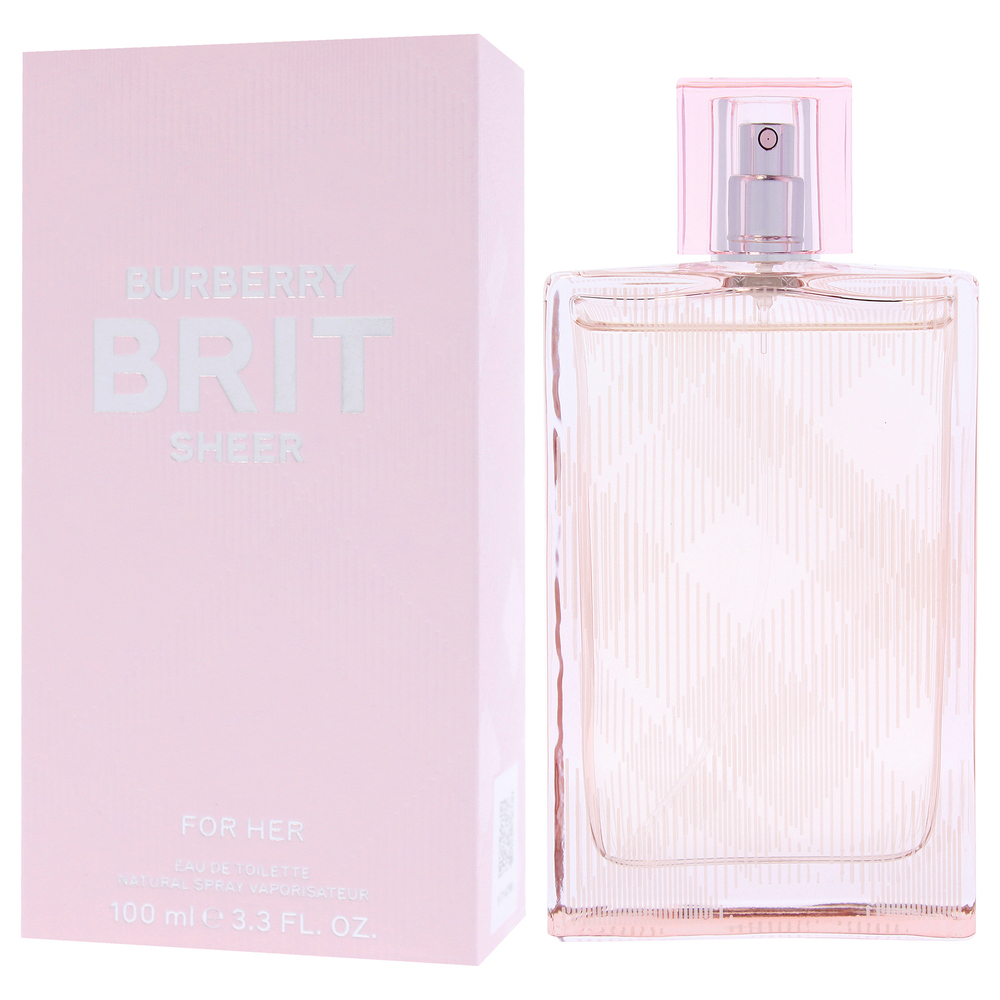 Burberry Brit Sheer by Burberry for Women 3.3 oz EDT Spray - Picture 4 of 8